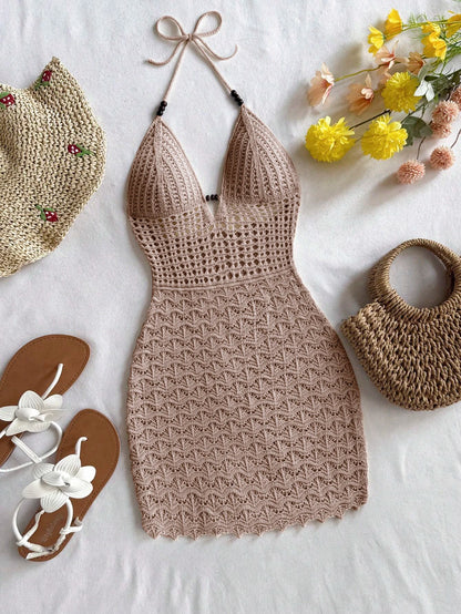 Soleia Crochet Beach Dress