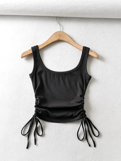 Aria Drawstring Tank