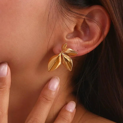 Liora Leaf Earrings