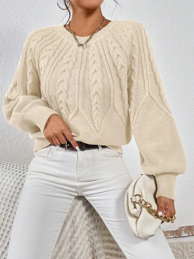 Emma Lantern Sleeve Sweater