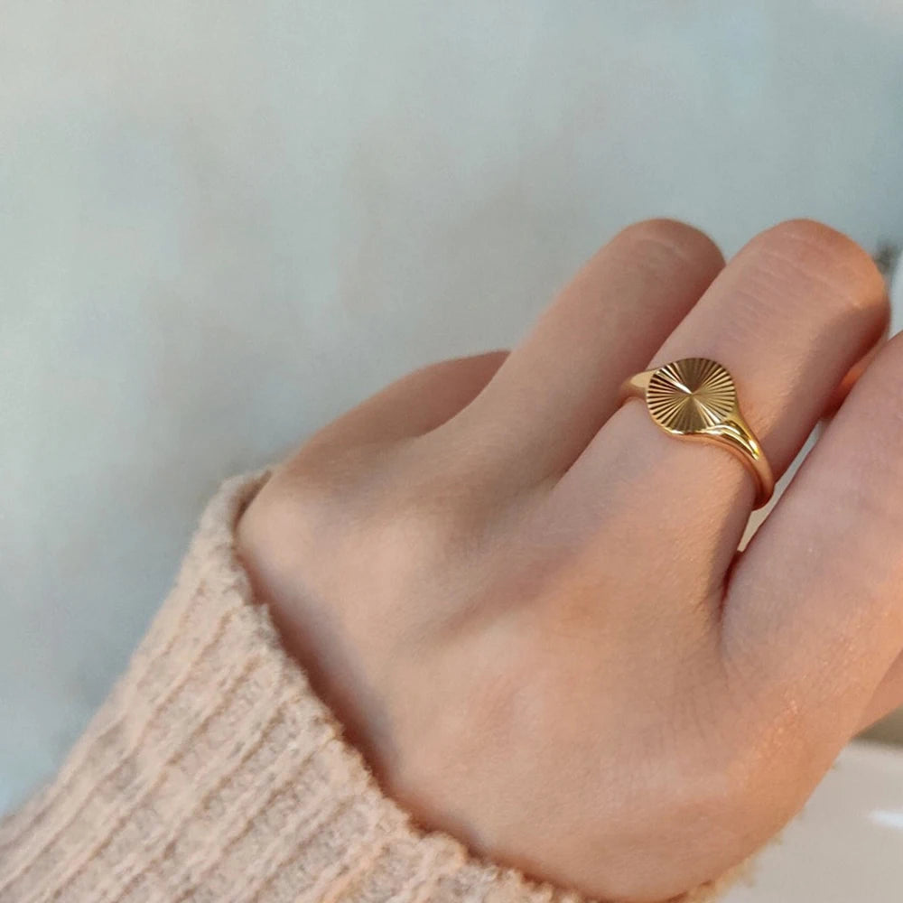 Radiant Wave Ring
