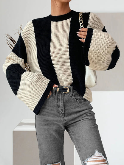 Sienna Colorblock Knit Top