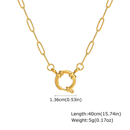 Celine Gold Paperclip Set