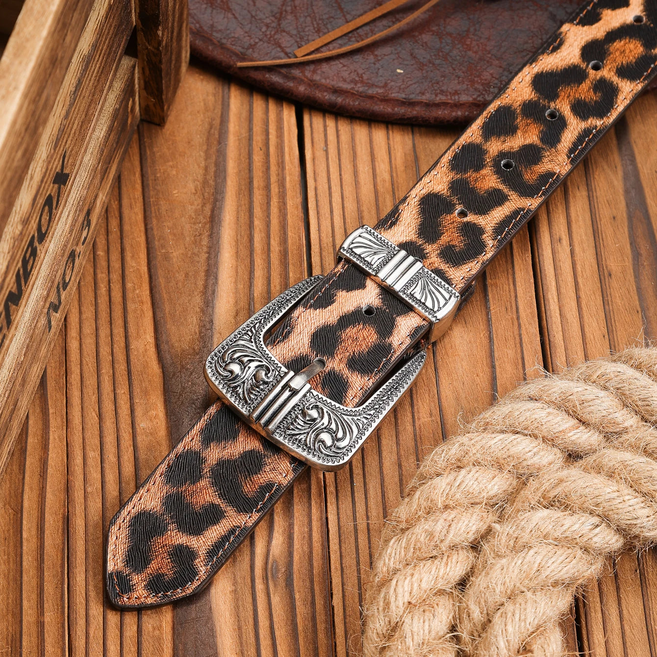 Weston Retro Buckle Belt