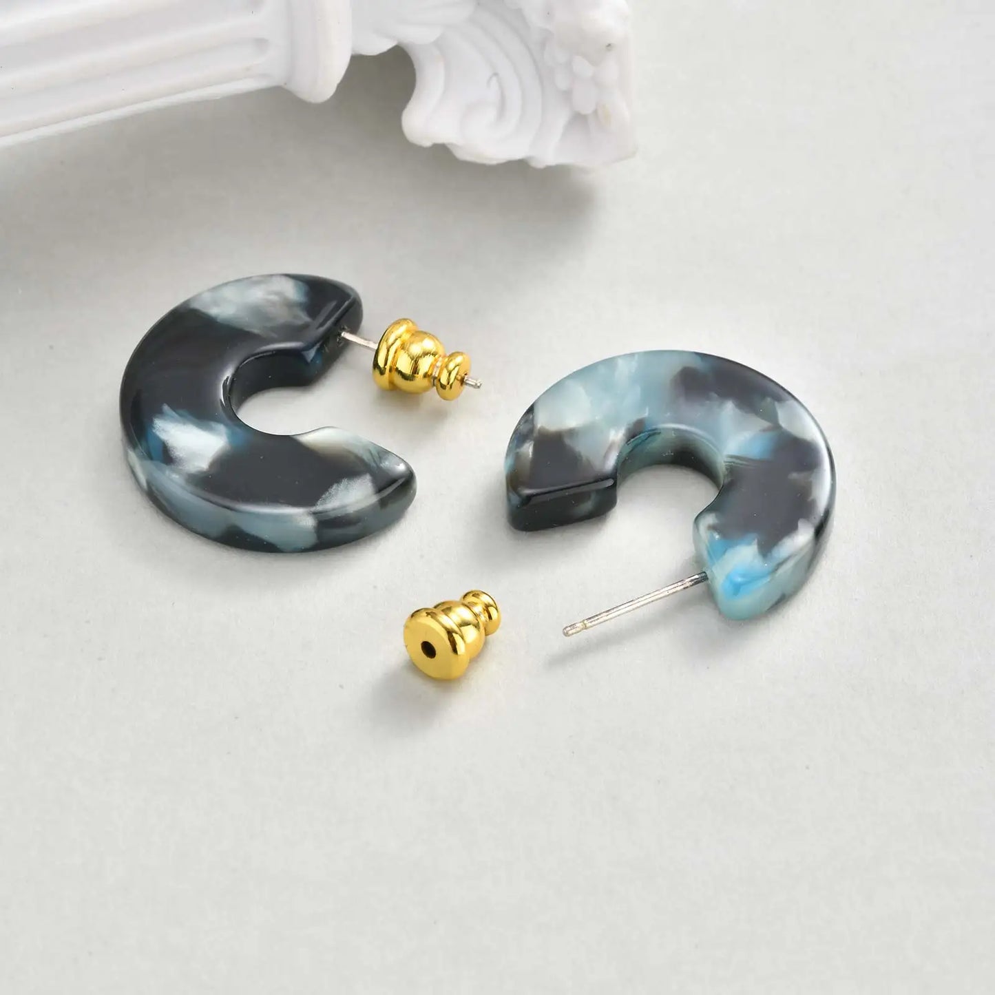 Arden C-Shaped Hoops