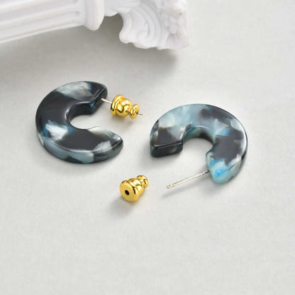 Arden C-Shaped Hoops