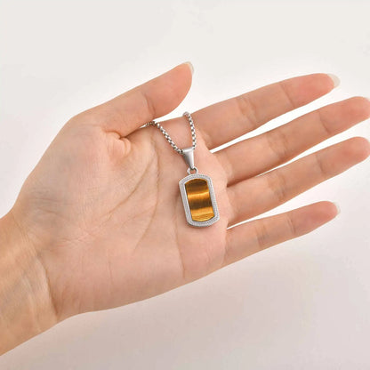 Horizon Square Necklace
