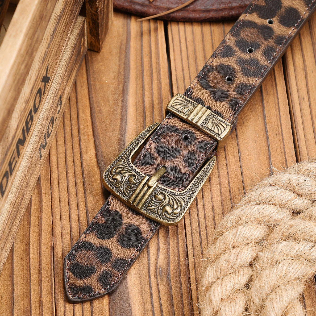 Weston Retro Buckle Belt