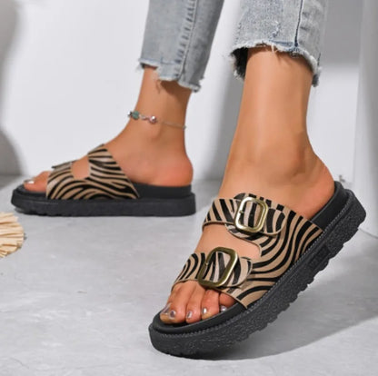 Camila Buckle Strap Sandals