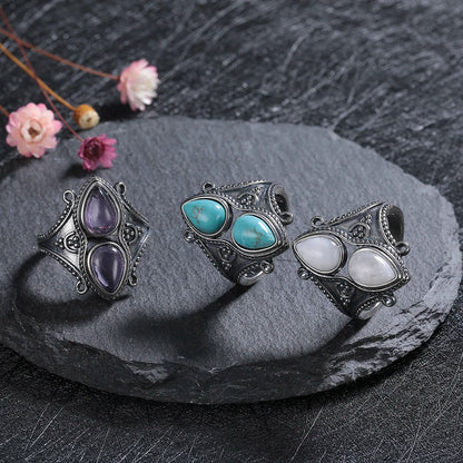 Celestine Gemstone Ring