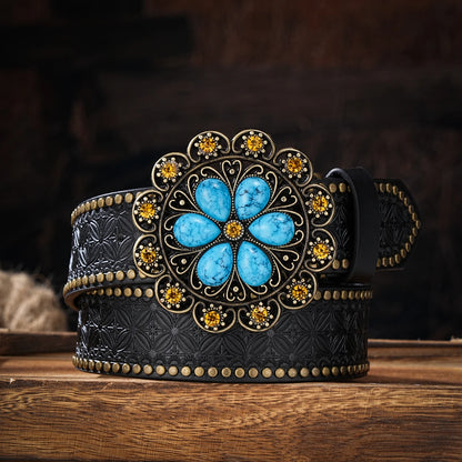 Dakota Western Floral Belt