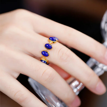 Blue Radiance Ring