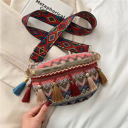 Freya Tassel Crossbody