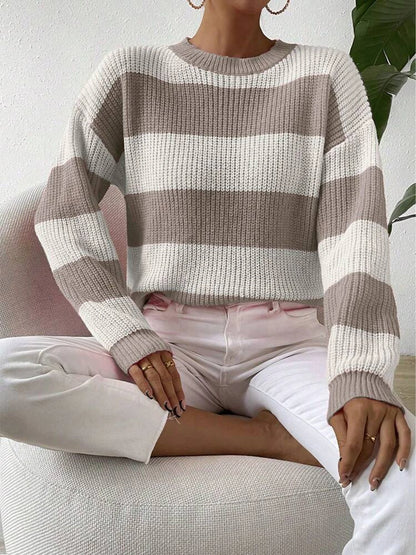 Sophie Striped Knit Sweater