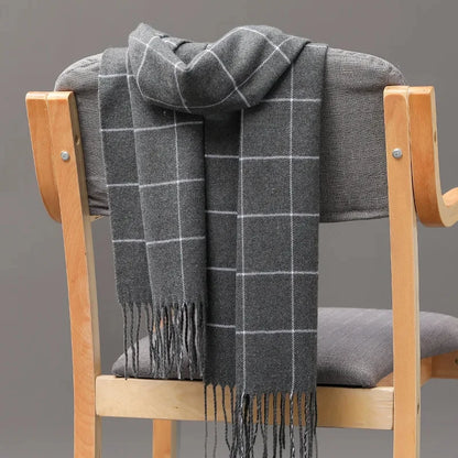 Owen Plaid Winter Scarf