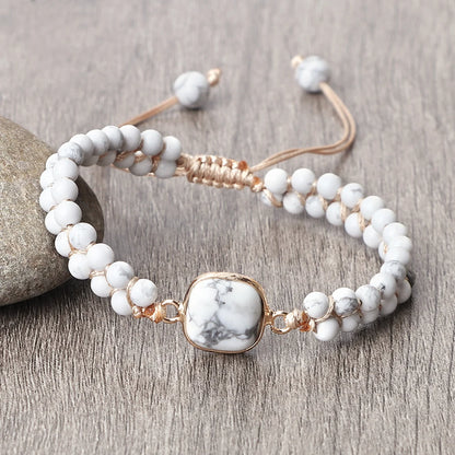 Howlite Mini Stone Bracelet