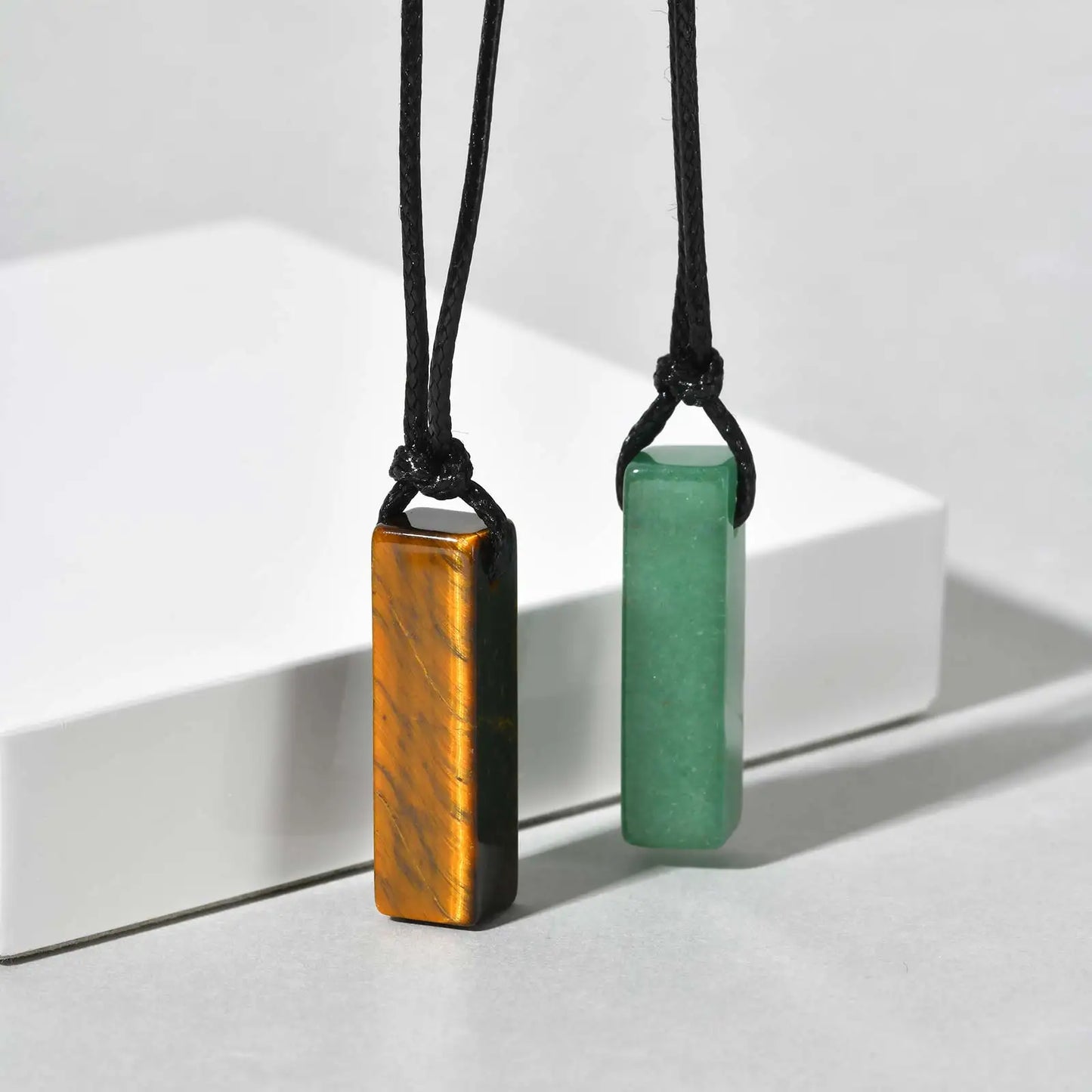 Atlas Stone Pendant Necklace