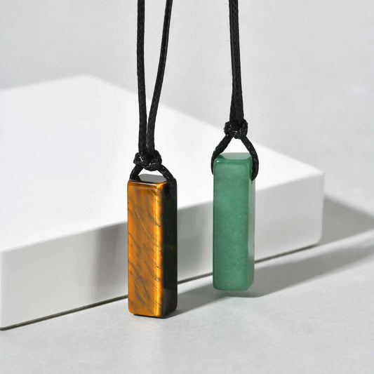 Atlas Stone Pendant Necklace