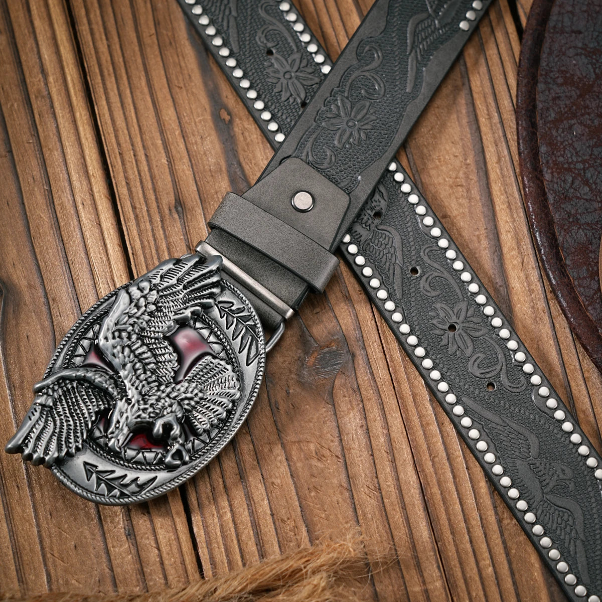 Branton Vintage Denim Belt