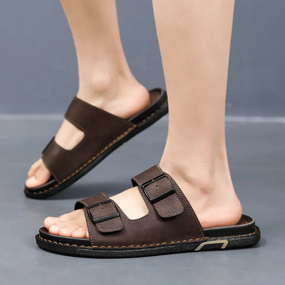 Mason Leather Sandals
