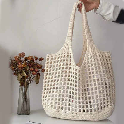 Lina Crochet Beach Bag
