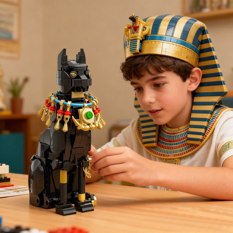Brick Set - Egyptian Cat