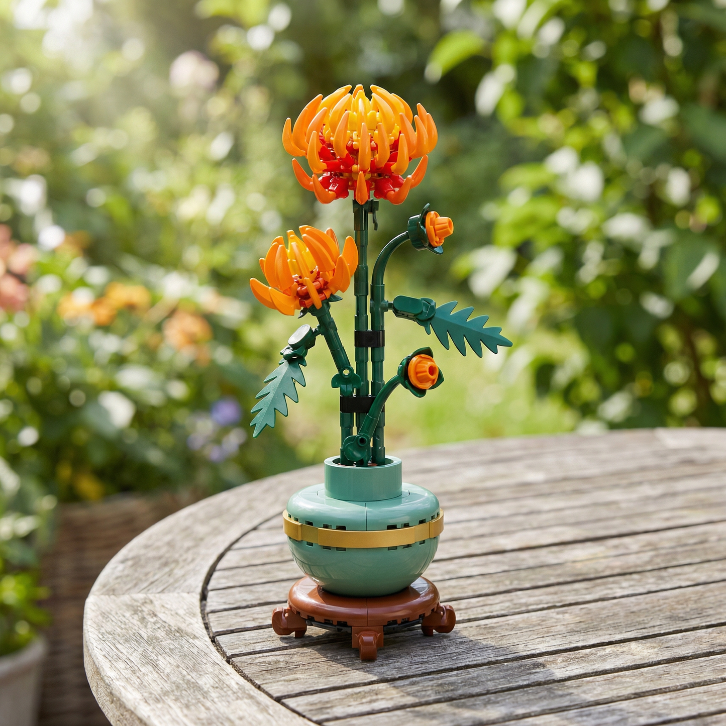 Brick Set - Chrysanthemum