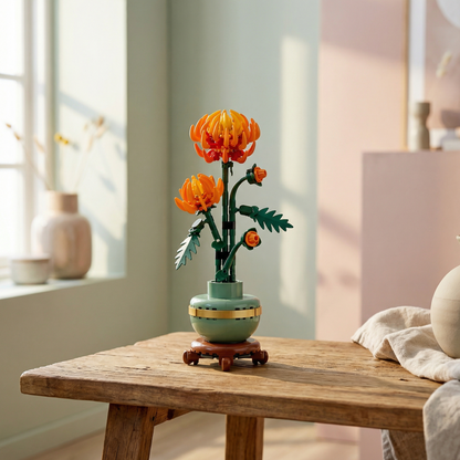Brick Set - Chrysanthemum