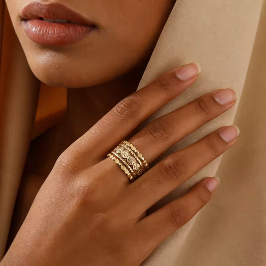 Irregular Multi-Layered Ring